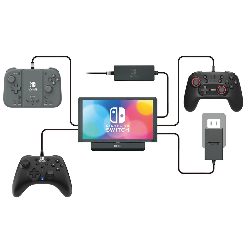 Stand USB Play Portable HORI Switch Nintendo for