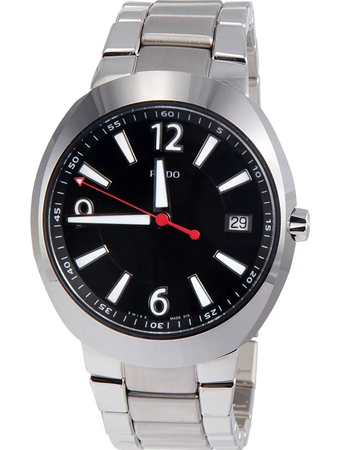 D-Star Stainless Dial Steel Watch Black Men's Rado R15943153