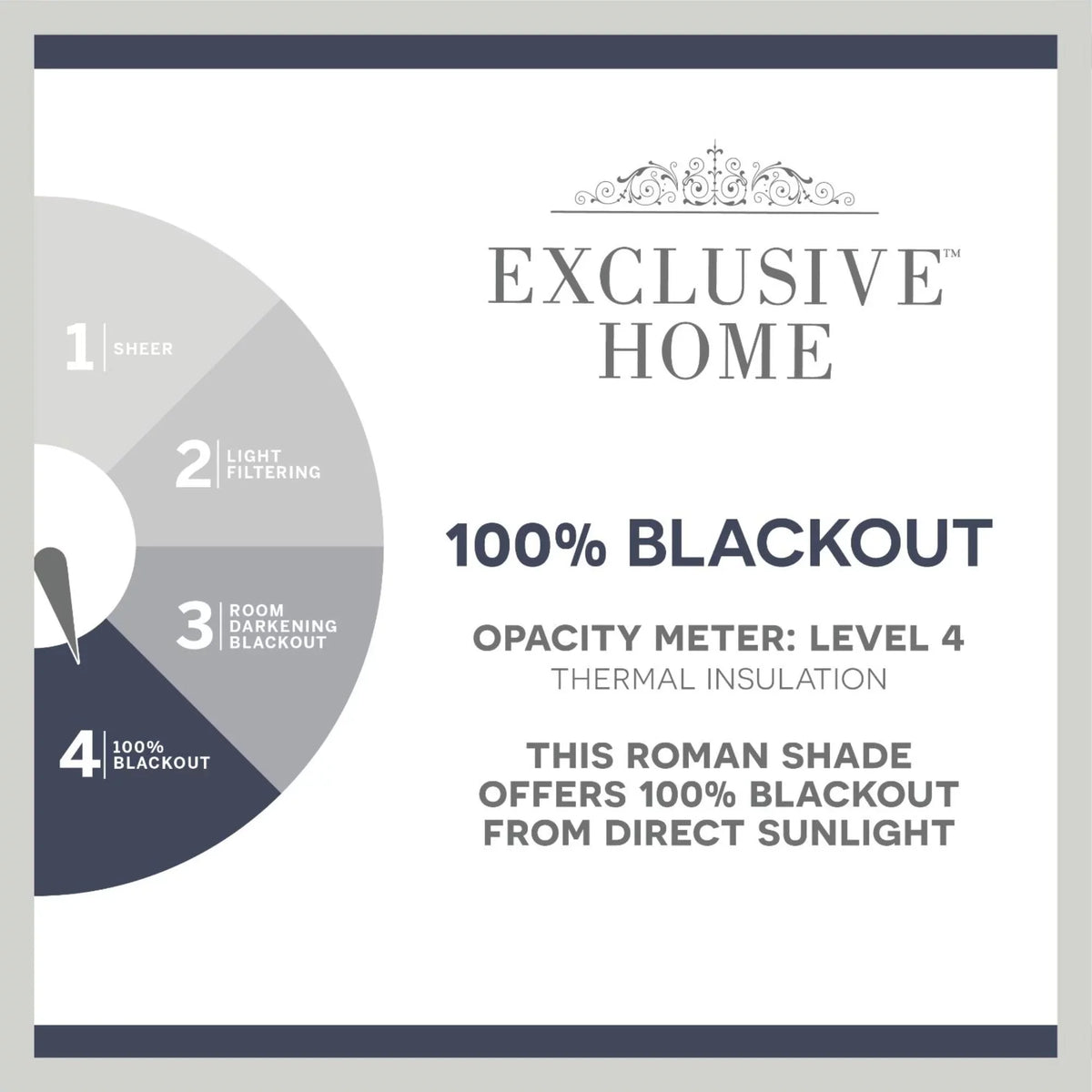 64", Blackout Shade, Exclusive Roman Botanical Home White Bolan Total 27"x