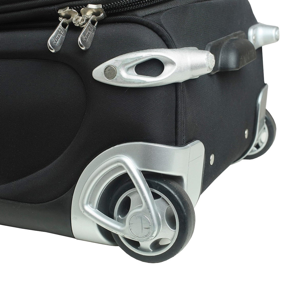 Suitcase Black Rolling Softside 21" MOJO Philadelphia Carry-On Eagles