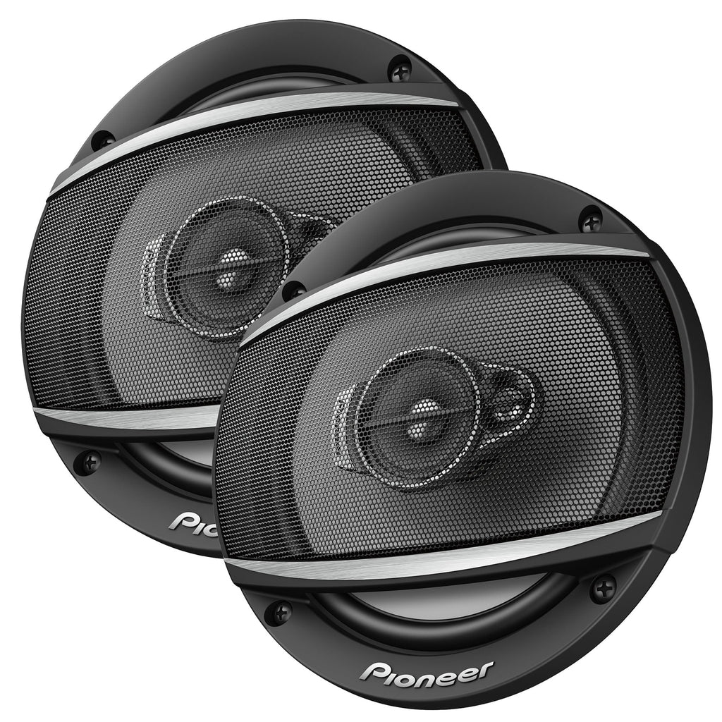 Amazon Coaxial Android/iPhone of 2 and Controls Pioneer 3-way 6-1/2" - DIN Alexa, - with including Single Pairs Speakers DEH-S6220BS Pioneer TS-A652F Bluetooth,