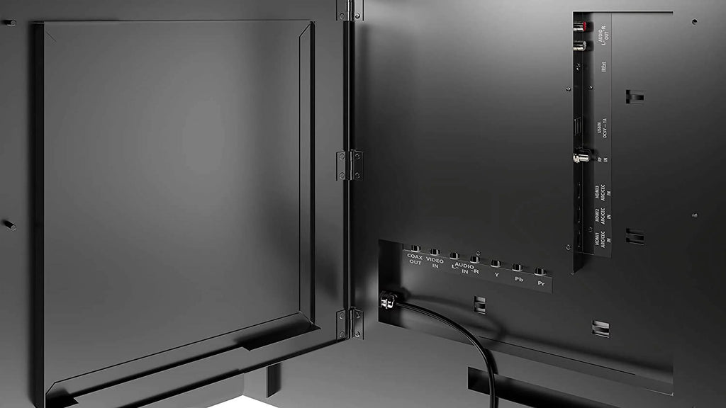 Sun Coverage Additional 4 exterior Weatherproof 55" Series Year by Furrion 4K FDUP55CBS Protect with Epic Partial (2021) an UHD TV