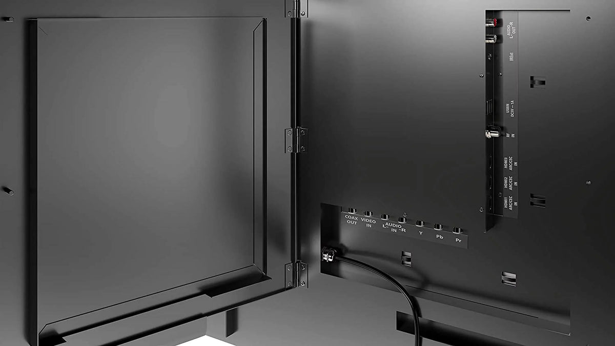 Sun Coverage Additional 4 exterior Weatherproof 55" Series Year by Furrion 4K FDUP55CBS Protect with Epic Partial (2021) an UHD TV