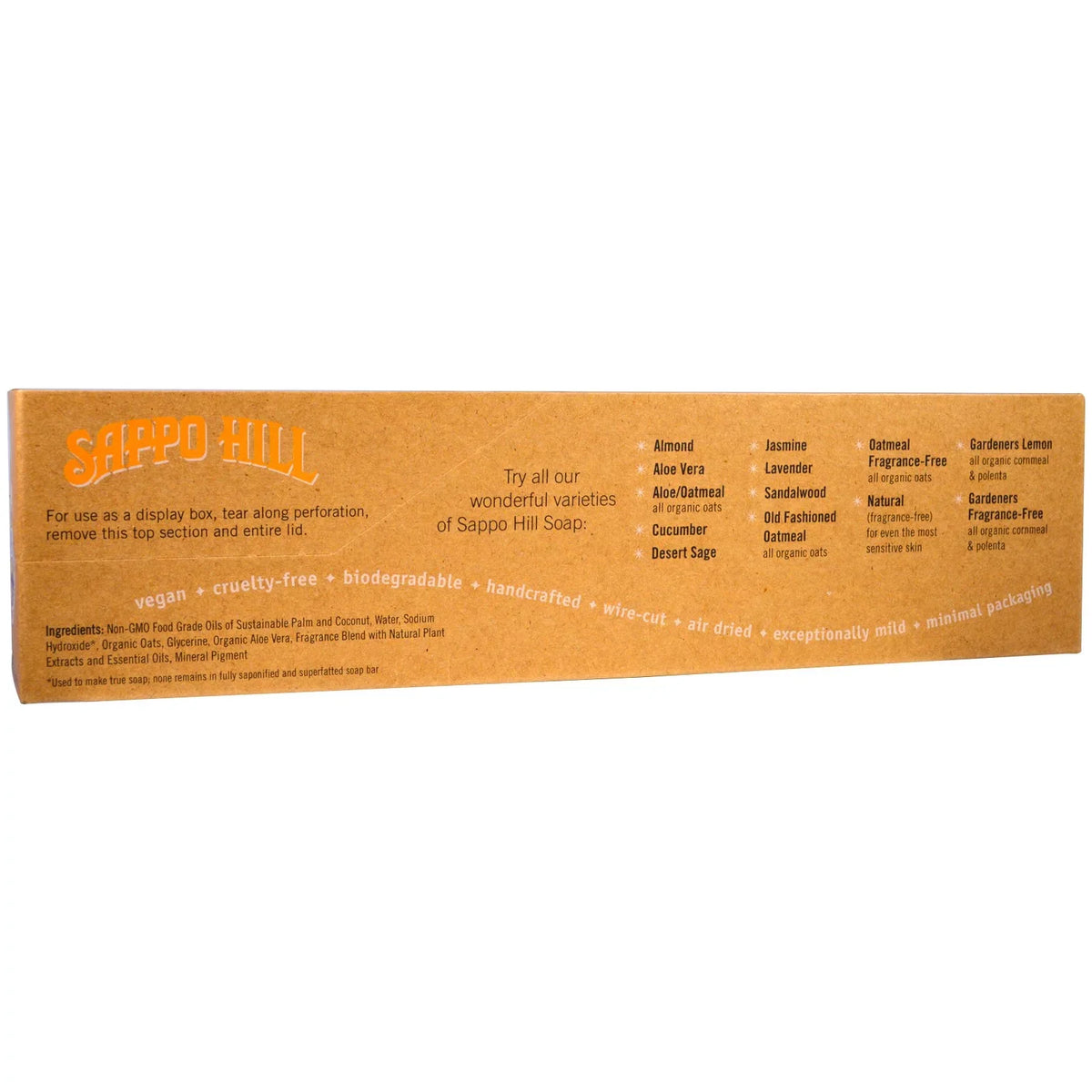 Soap Glycerine Soapworks Aloe Sappo Oatmeal Cream Hill