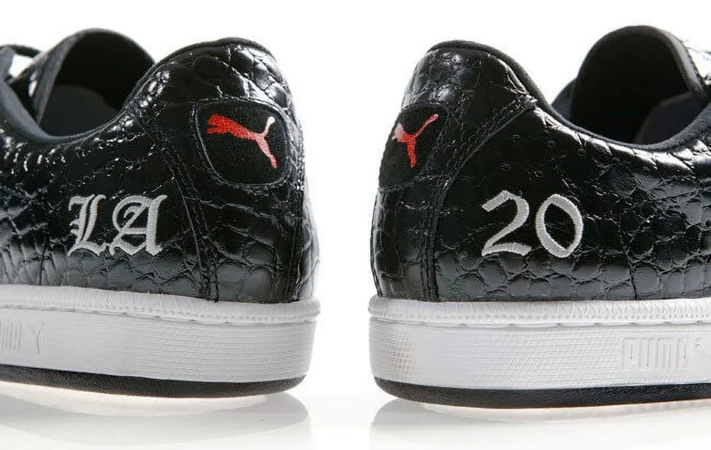 MEN WOMEN 7 5.5 SHOES SPORTIE LA. / SKIN UNISEX BLACK CROCODILE NEW MATCH