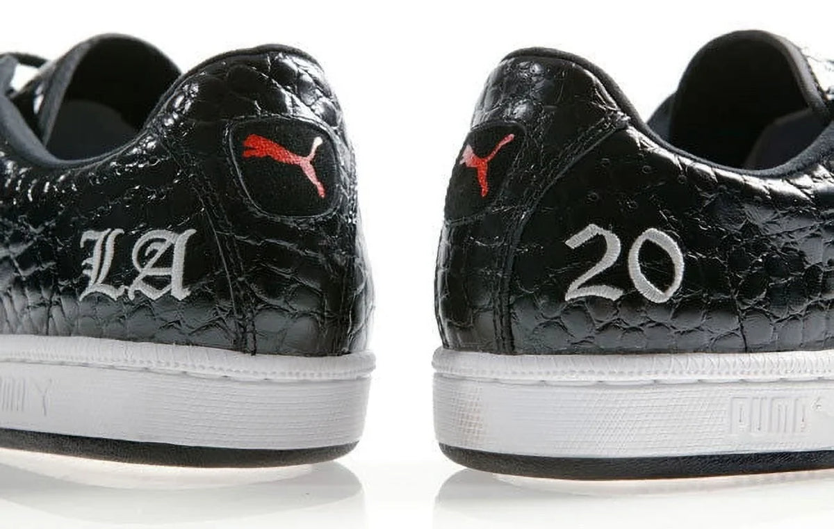 MEN WOMEN 7 5.5 SHOES SPORTIE LA. / SKIN UNISEX BLACK CROCODILE NEW MATCH