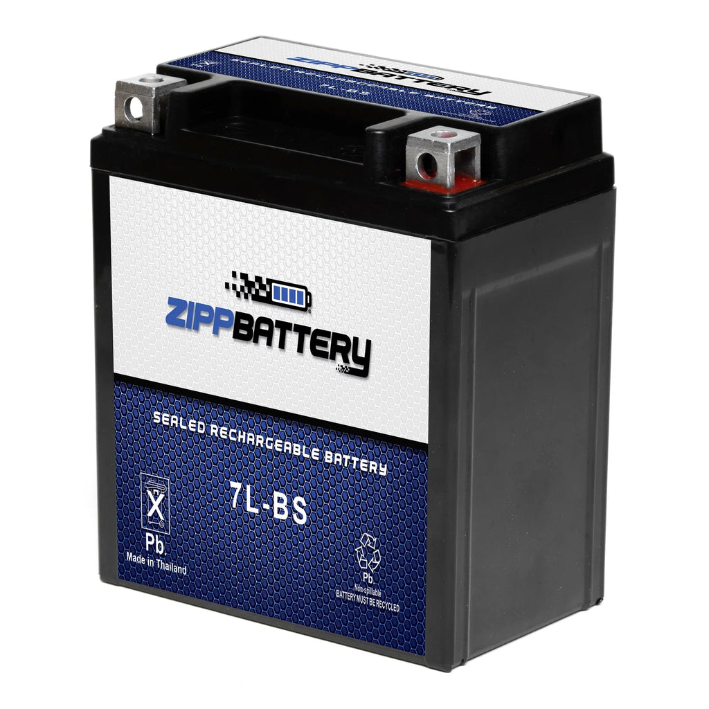 Volt,6 (7L-BS 12 Ah, CCA) Zipp Yamaha YTX7L-BS 92-'00 Serow Motorcycle Xt225 for 225cc 75 Battery Battery