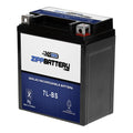 Volt,6 (7L-BS 12 Ah, CCA) Zipp Yamaha YTX7L-BS 92-'00 Serow Motorcycle Xt225 for 225cc 75 Battery Battery