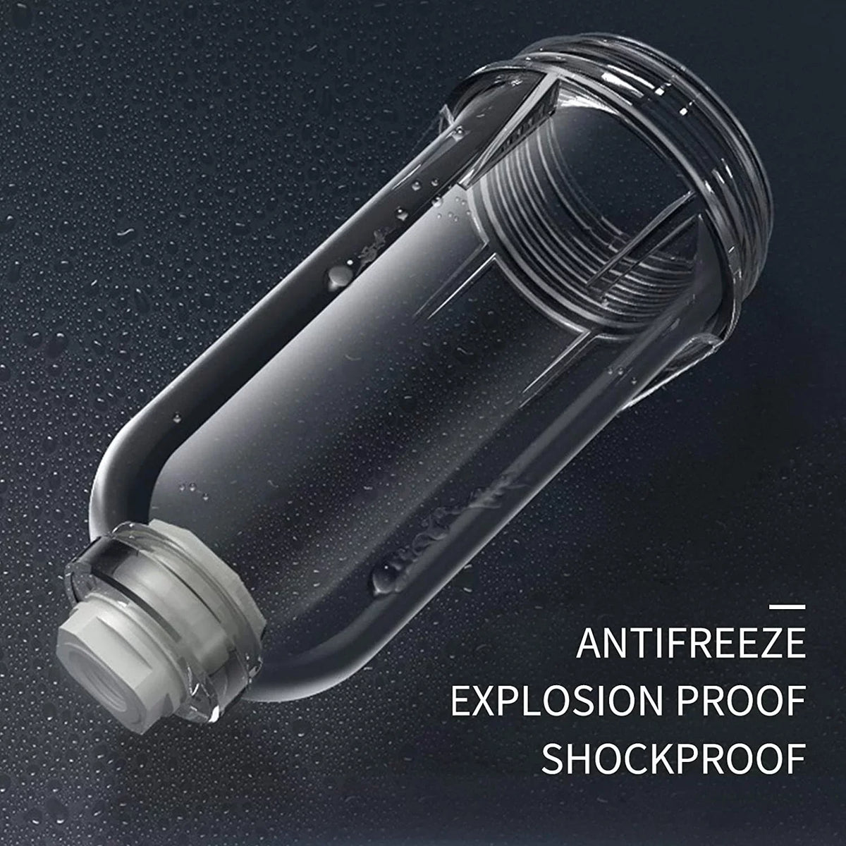 Fittings, Roastove Push-to-Connect Spin Down House, 50 Pre-Filter at Sediment for Whole Rated Micron liquid Two Contains Filter, 3/4"