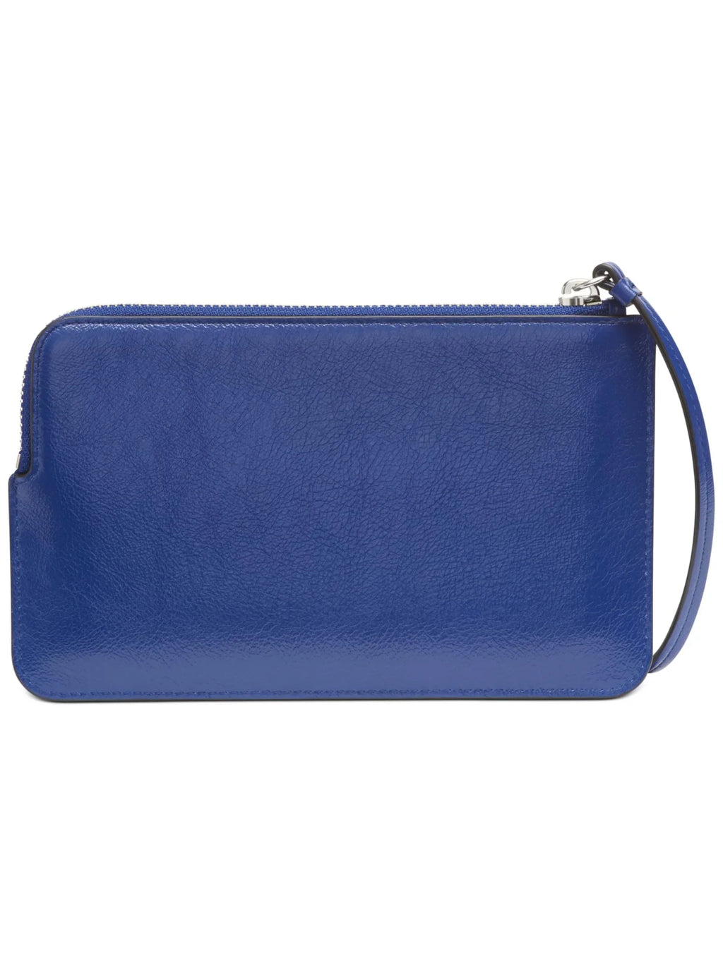 Wristlet Women's Rhinestone DKNY Leather Faux Blue Quilted
