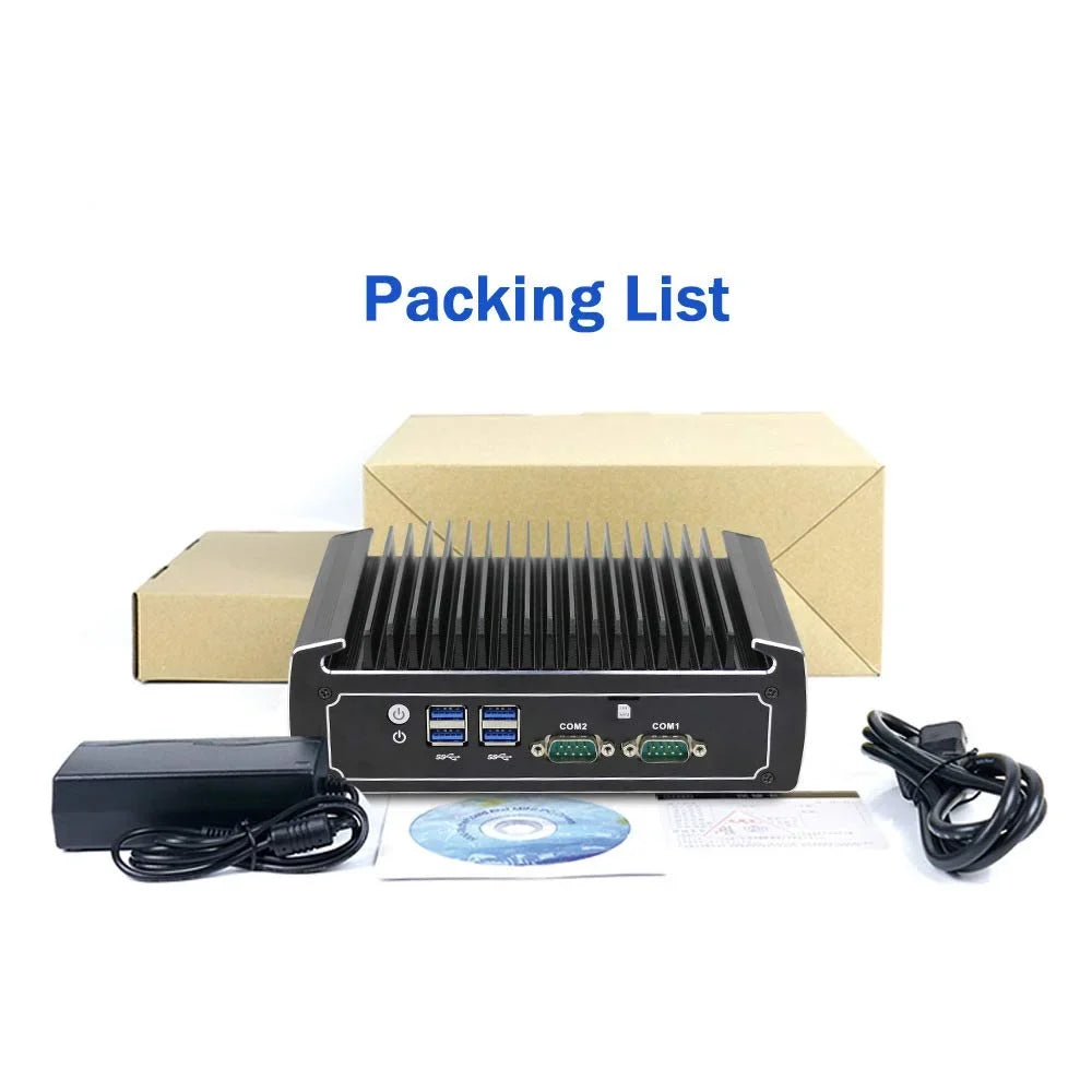 DP, Nic, CPU, Powerful 4 Computer, HDD, 1TB HD, Fanless 8th Dual 10 Industrial i5 PC, Pro SSD Slot, 8250U 8GB Core Mini 4K Ram Card 128GB 2 Gen, PARTAKER Cores 4*USB3.0, Windows SIM Mini COM,