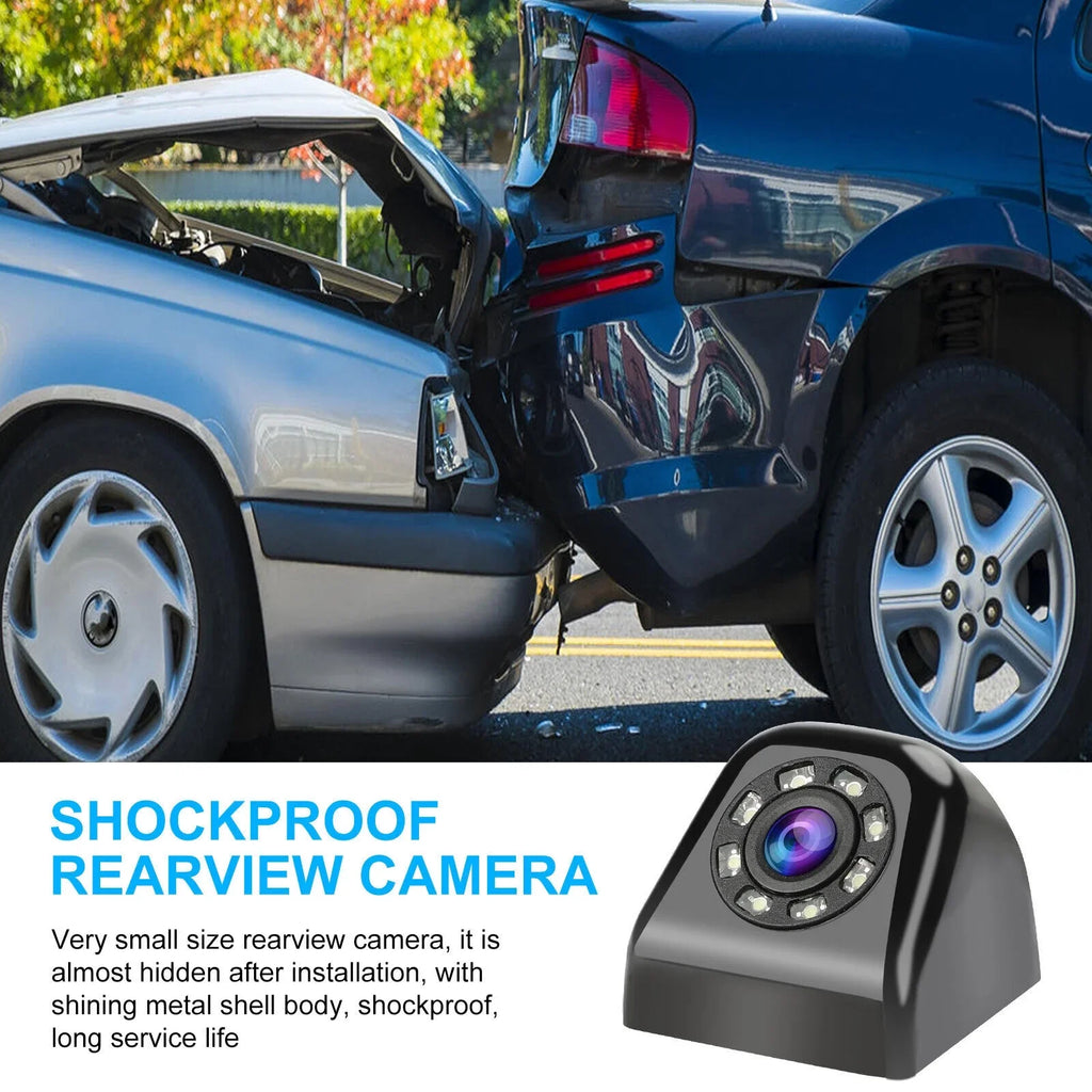 Night Vision Reverse Rear View Parking Waterproof HD 8LED Car Camera Backup 170°
