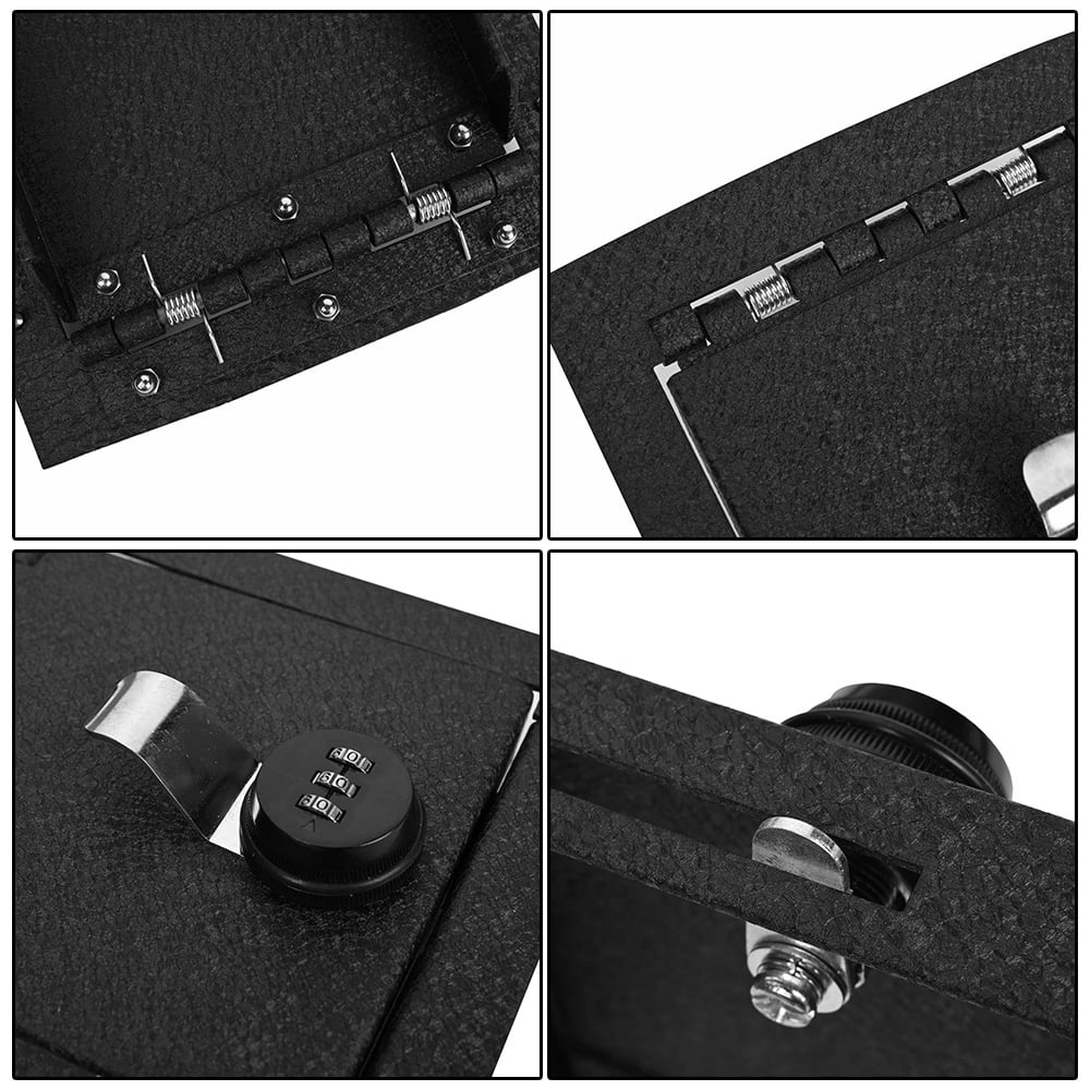 Black Box Carbon Safe for Coating ALLTIMES Center with Steel Password, 3-Digit Anti-rust 2Door/4Door Bronco 2021-2022, Console for