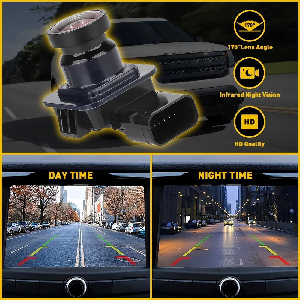 View Camera For Explorer Backup 2011-2015 Parking Fit Rear