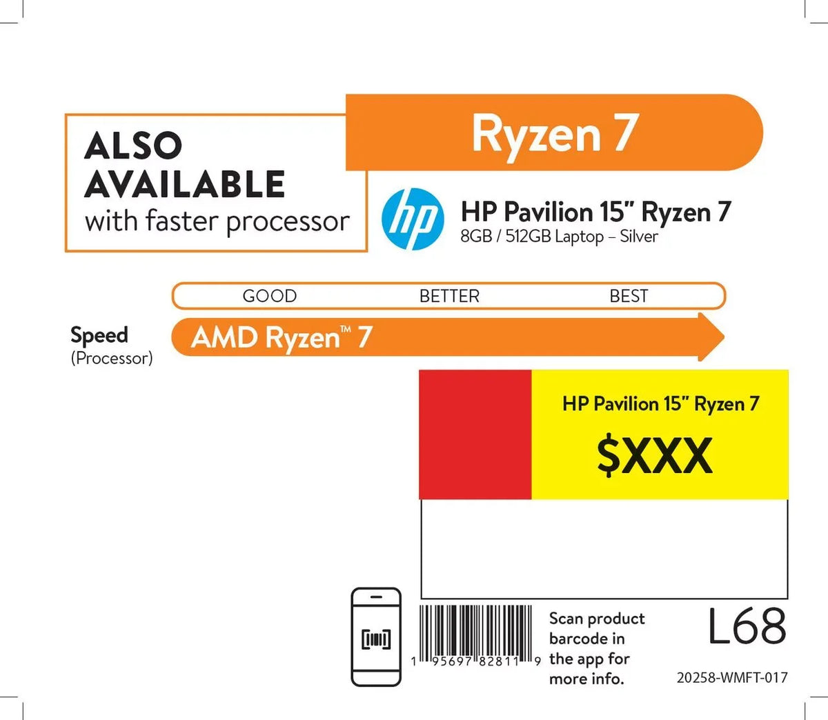 15-eh1070wm Blue, 15.6" SSD, Pavilion Horizon Windows FHD, Ryzen AMD 512GB 7-5700U, 11, RAM, HP 8GB