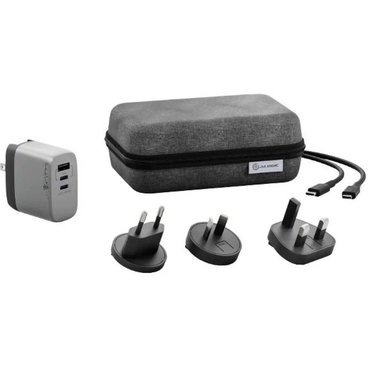 Power Multi-Country GaN Charger Alogic Rapid 3X67 67W