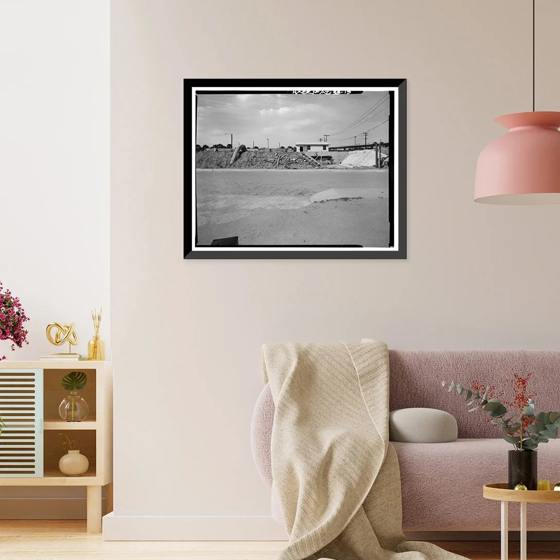 '- Street, of 13, Historic Treatment AZ 21-7/8" County, 17-7/8" Main Plant, foot Yuma Main Street liquid Street at Yuma Jones Framed x Print, Yuma,
