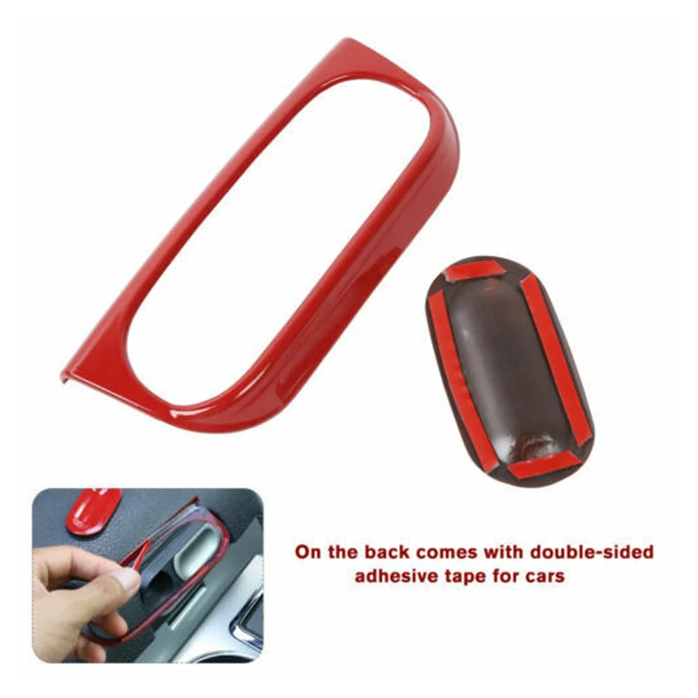 Box Center Console Armrest Cover Switch Accessories Red Teledu F150 Trim