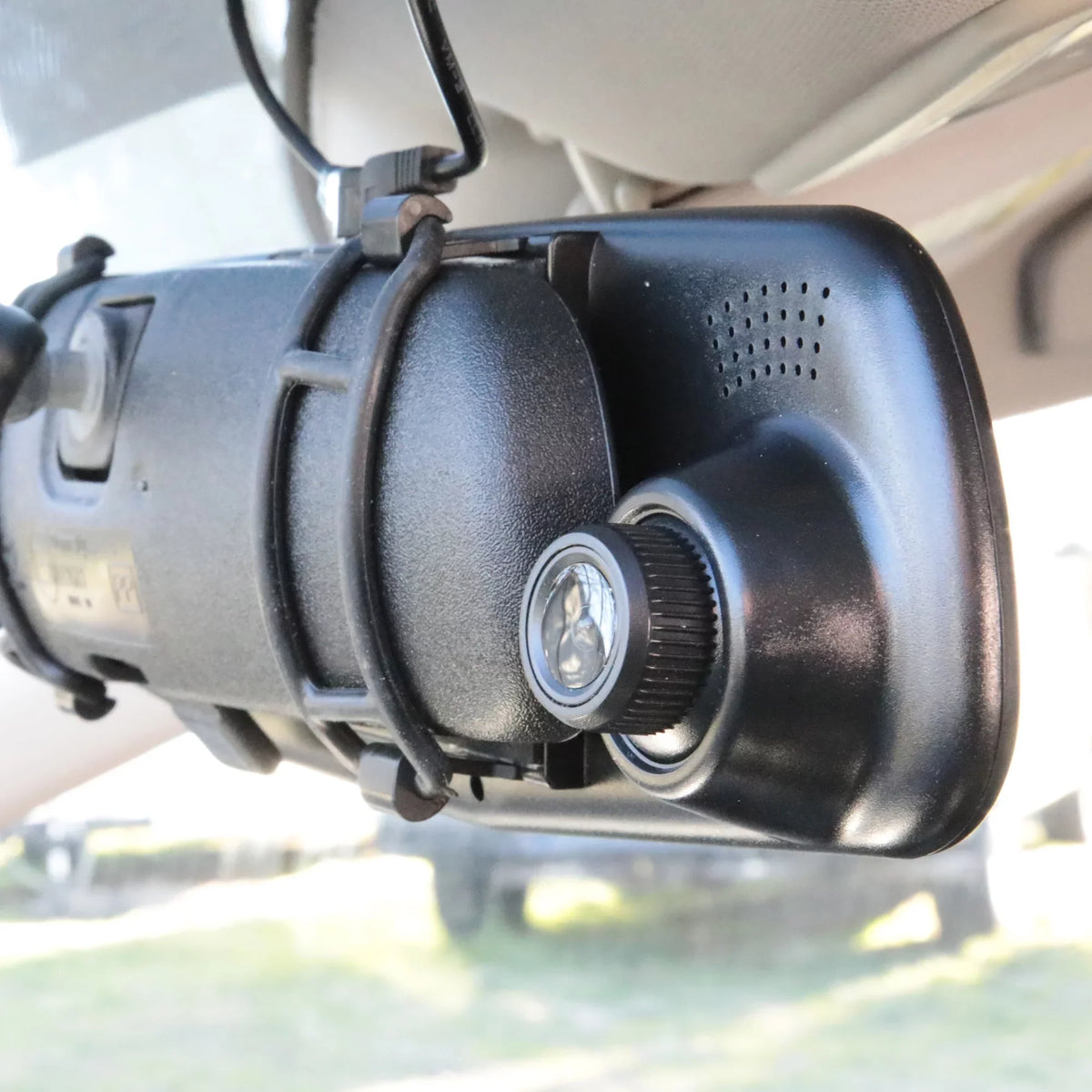 HD View, Screen, Backup Inch Instant Of Direction/Field Camera, Mirror 4.3 Rearview 720P LCD Card Included Motion 16GB Armor Dash All and Storage