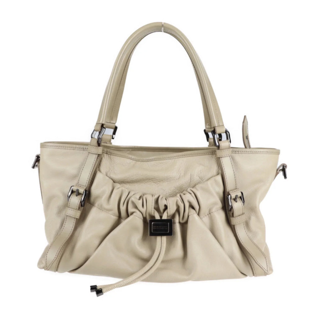 2WAY tote beige (Good) BURBERRY bag Pre-Owned Burberry leather shoulder