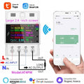 Factor Meter Digital AC Remote 110V AT4PW Wifi/Bluetooth Din 100A Smart Control 220V Frequency Tuya Rail Energy Kwh Switch