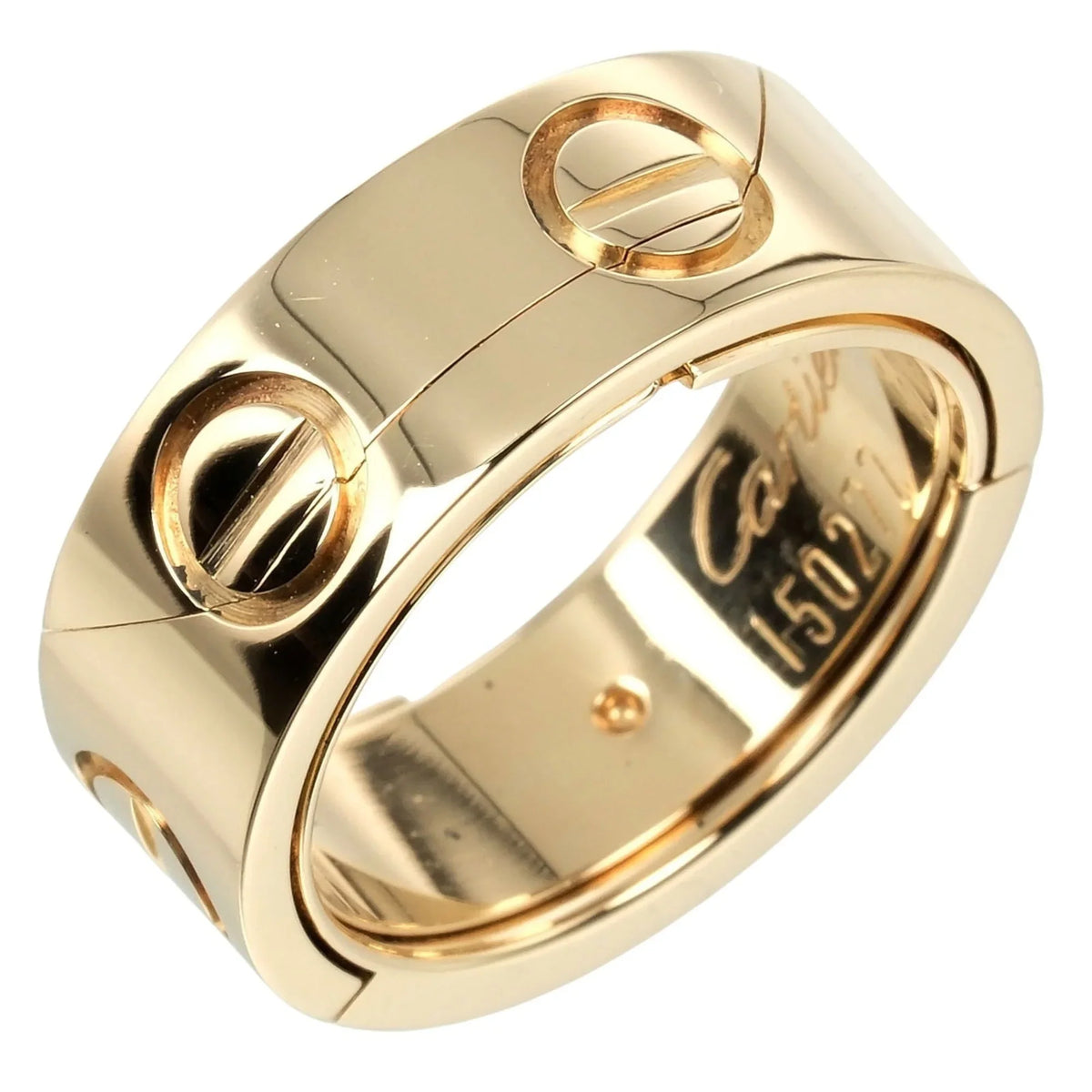 ring, Love YG dimension 9 gold, Astro yellow approx. (Good) Pre-Owned Cartier 11.68g I132124018 K18