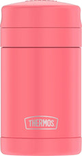 16 Coral, Insulated Vacuum Food Folding Thermos Spoon, with Jar Ounce
