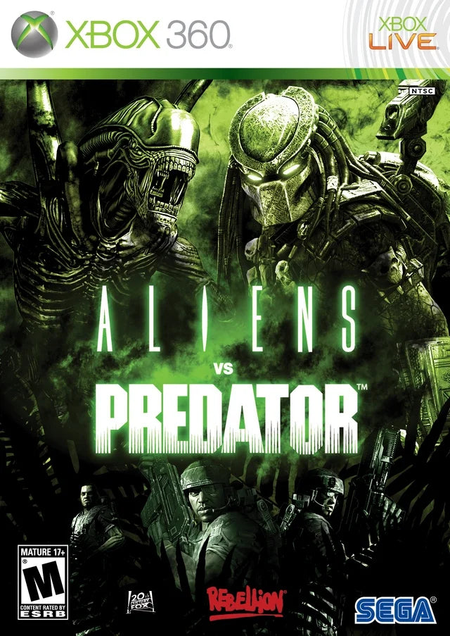 SEGA vs - Xbox Aliens Predator 360