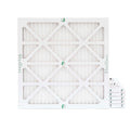 MERV Filters 22x22x1 dimension: 21-1/2 Pleated 7/8 Air of Pack x 6 21-1/2 x Actual 13 by Glasfloss.