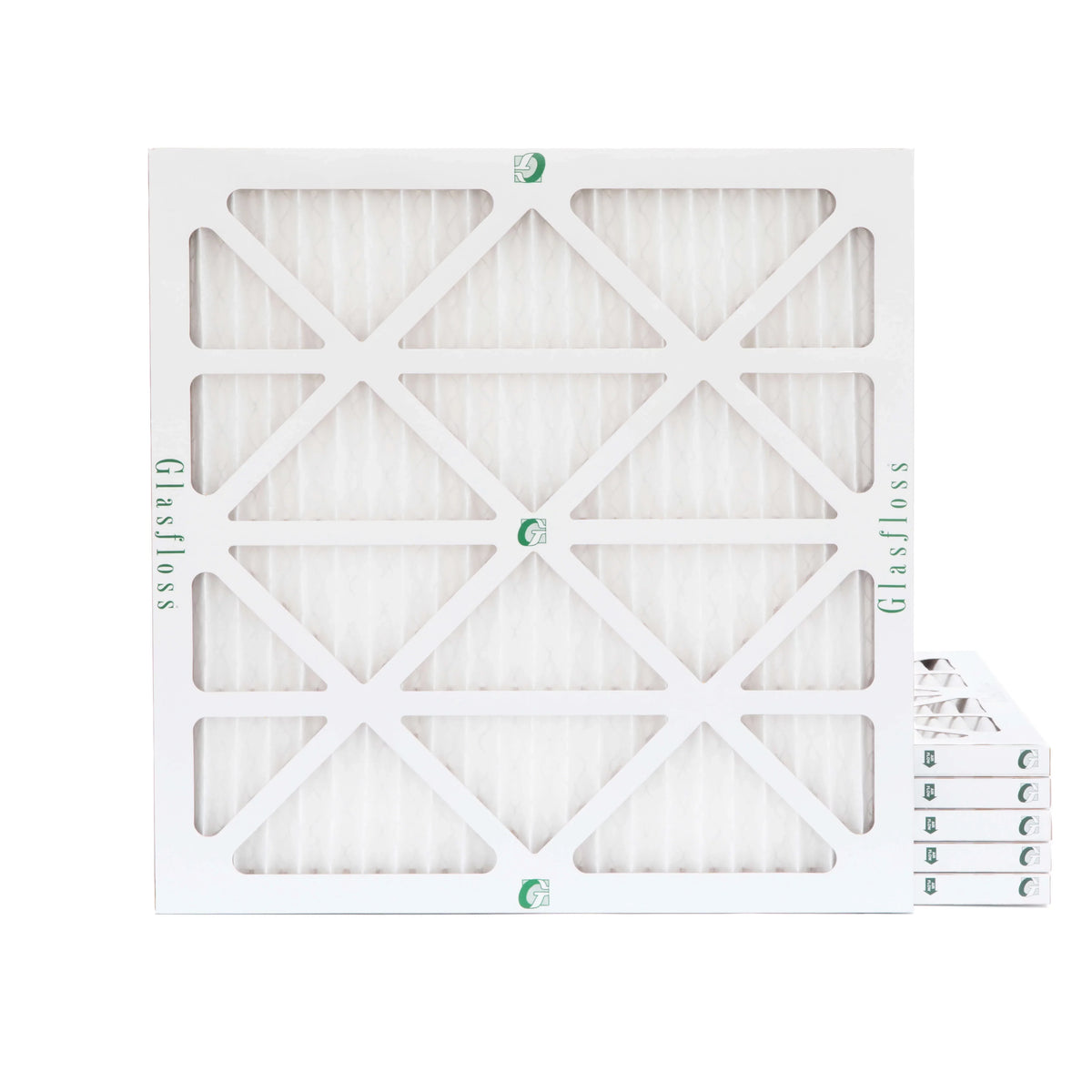 MERV Filters 22x22x1 dimension: 21-1/2 Pleated 7/8 Air of Pack x 6 21-1/2 x Actual 13 by Glasfloss.