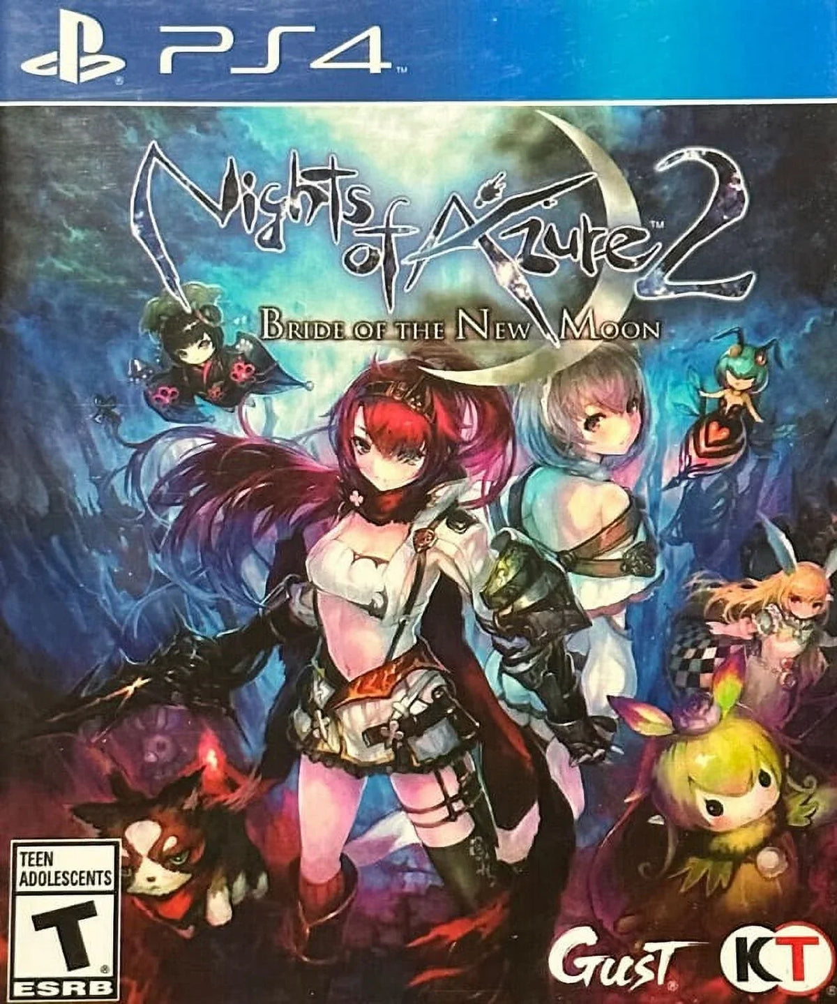 Azure of (Playstation Restored of New Bride 4, 2017) Moon RPG Nights Game the (Refurbished) 2: