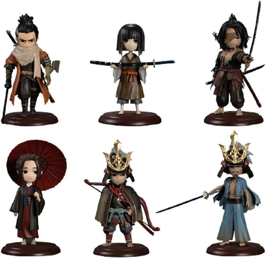 Twice Version Q Figure 6PC Sekiro Fullset ACTOYS inch Shadows 4.3 Die