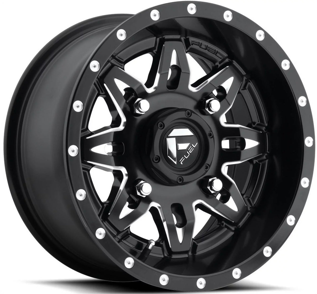 / Sticky / 1000 Can-Am Fuel Wheels Black Tires Warrior 15" XT Maverick Honda Pioneer 32" Lethal X3 Talon