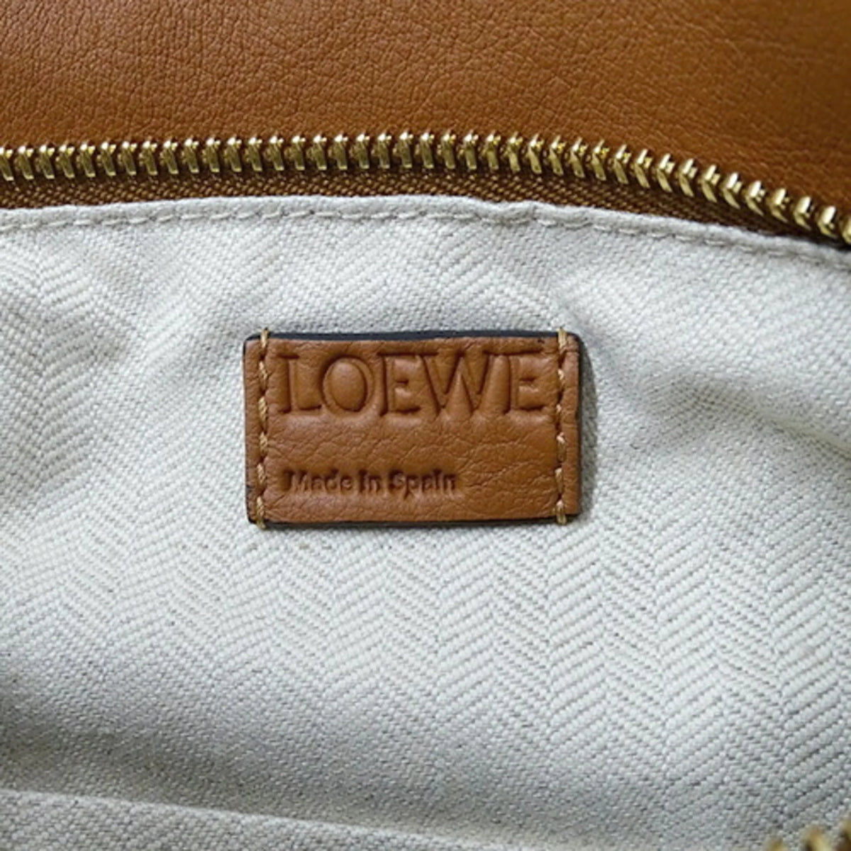 Collaboration (Good) Brand Puzzle LOEWE Handbag de Mini Pre-Owned Women's Leather Shoulder William Embroidery 2way Compact Morgan Floral Small Brown Bag Yellow