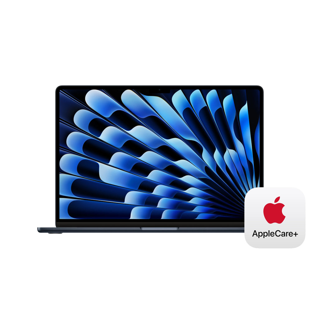'+ - 8GB - AppleCare M3 2024) CPU 8C (Spring Starlight 256GB, 15-in MacBook MRYR3LL/A Air GPU, 10C Bundle