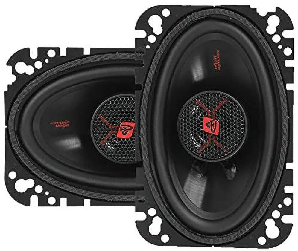 HED(R) CERWIN-VEGA Series Coaxial 275 Speakers MOBILE max) 2-Way 6", (4" x Watts H746