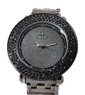 Bezel Big 57mm Watch Black Men Heavy Clubbing Gunmetal