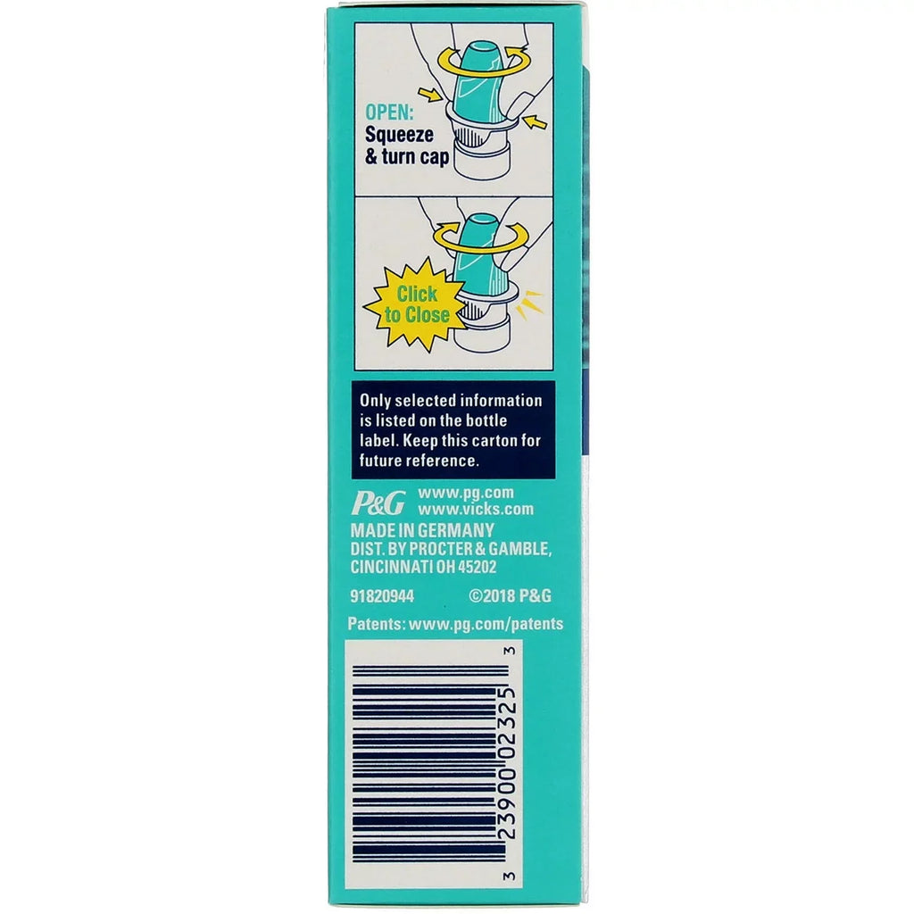 Fine oz 4) with Vicks 0.50 Decongestant, Severe (Pack Ultra Nasal Menthol of Sinex Mist