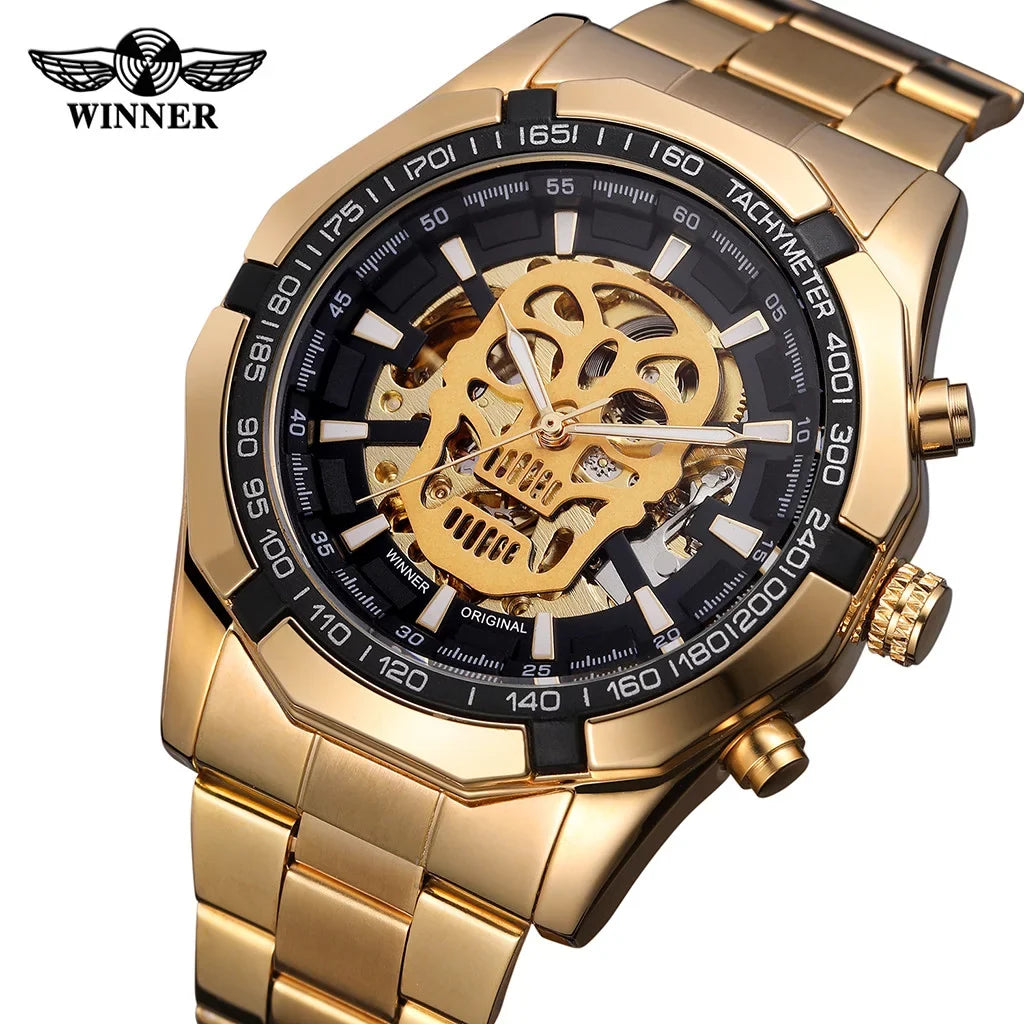 Watch Mechanical Dial Demon Luxury Business Men's Design Fashion Hollow