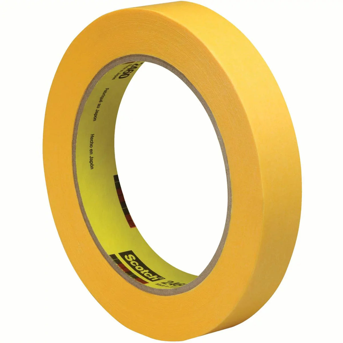 2460 48/Case T9442460 Gold 3.3 Tape Mil Scotch 3M Flatback 3/4" x yds. 60