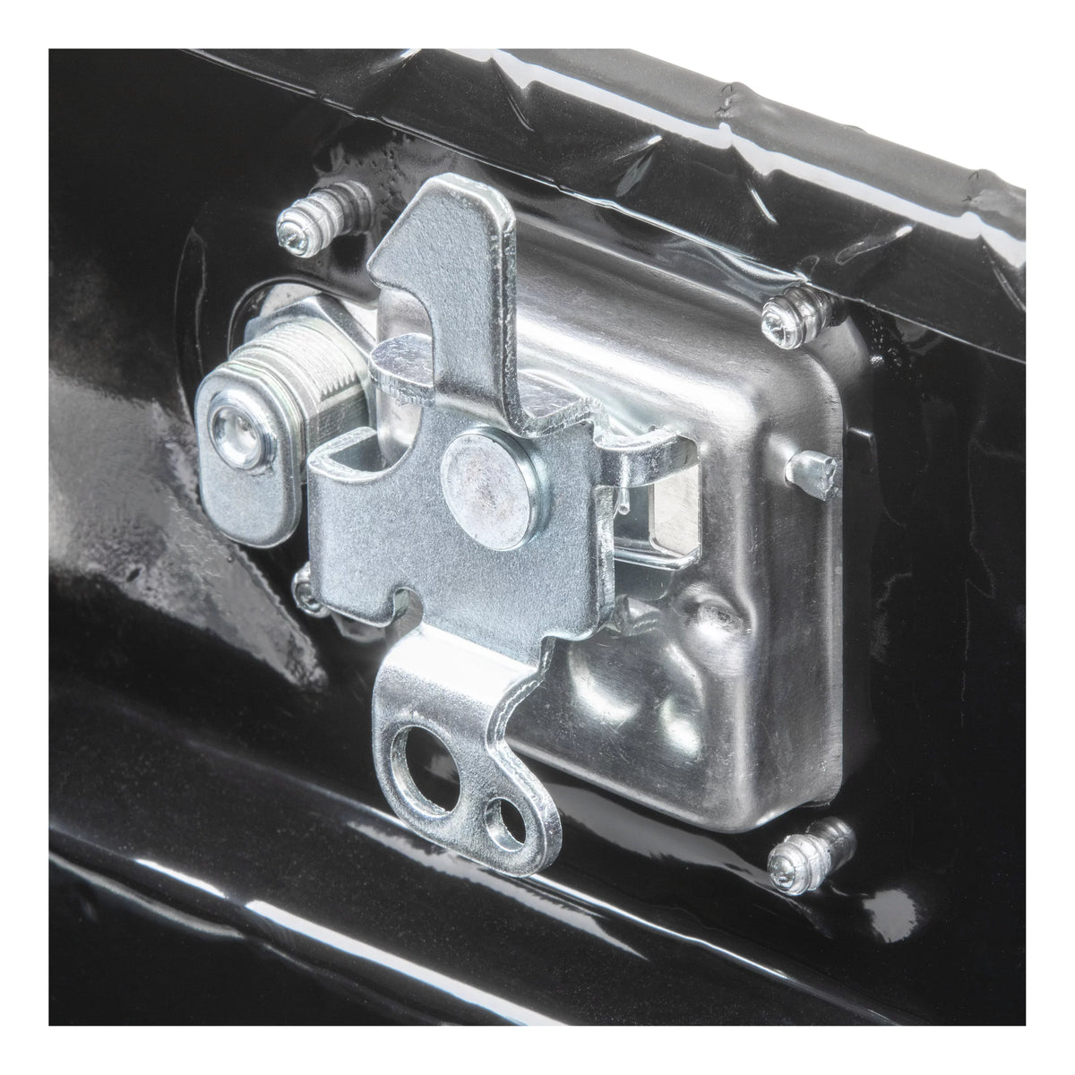 Gloss Heavy-Wall Side Tool UWS Box, Aluminum EC30102 Black Truck 48-Inch Lid RigidCore