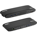 Reader 2x DisplayPort, USB 2x 13-in-1 Mac, Dual Thunderbolt Charging, Monitor, USB, 100W USB-C Plugable C or SD Displays Compatible HDMI (5x 4, Card with Windows, Docking 4K Station 3 / Dual Ethernet,