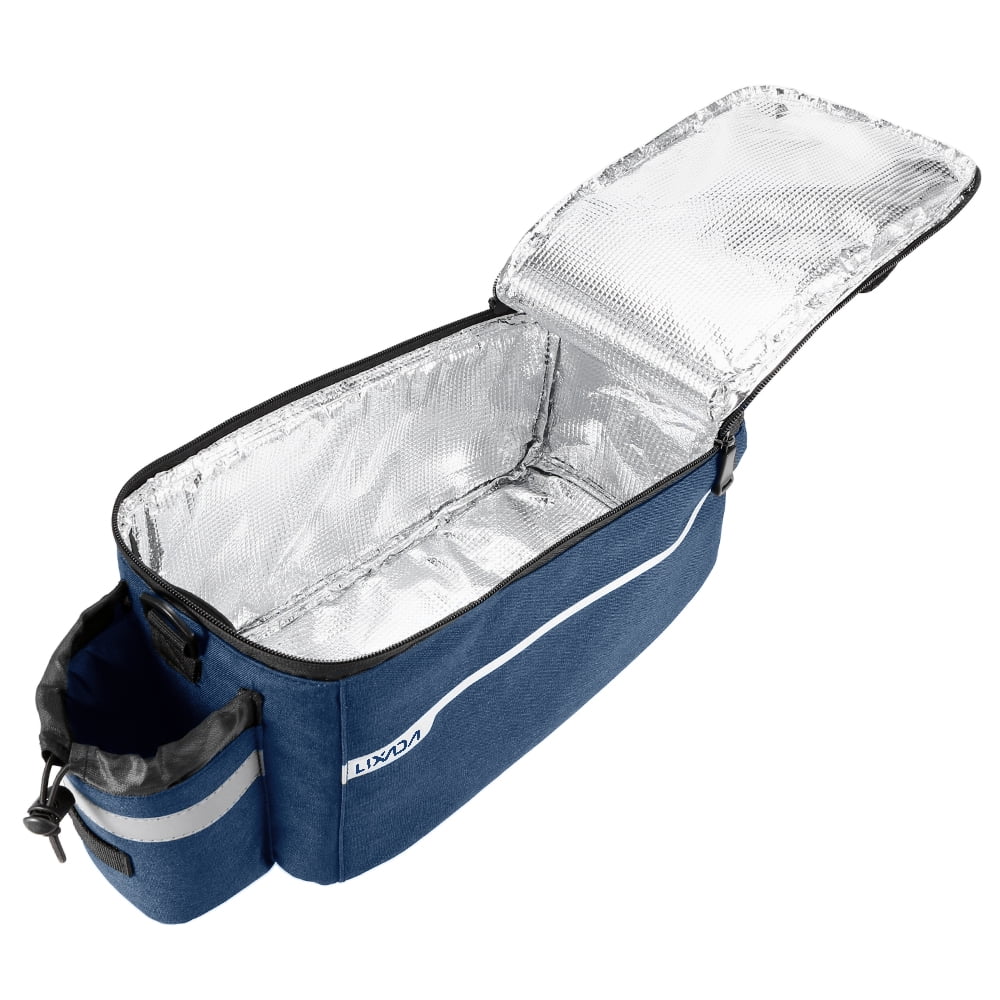 Rack Pannier Rear Bag Insulated Cooler Shoulder Bag Cycling Luggage Reflective Trunk MTB Bag Bag Lixada Bike Storage