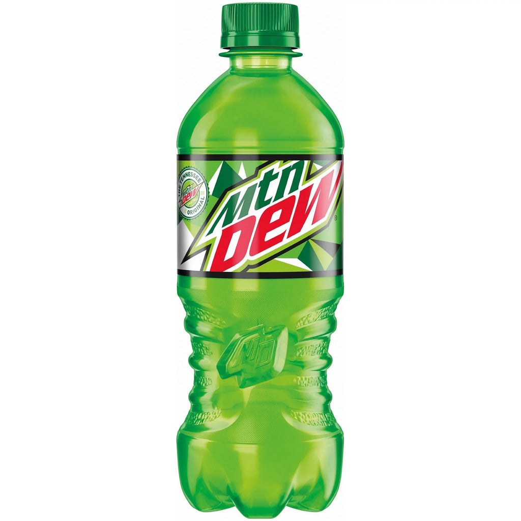 Pop 20oz Dew 12 Quantity Soda Mountain of Bottles,