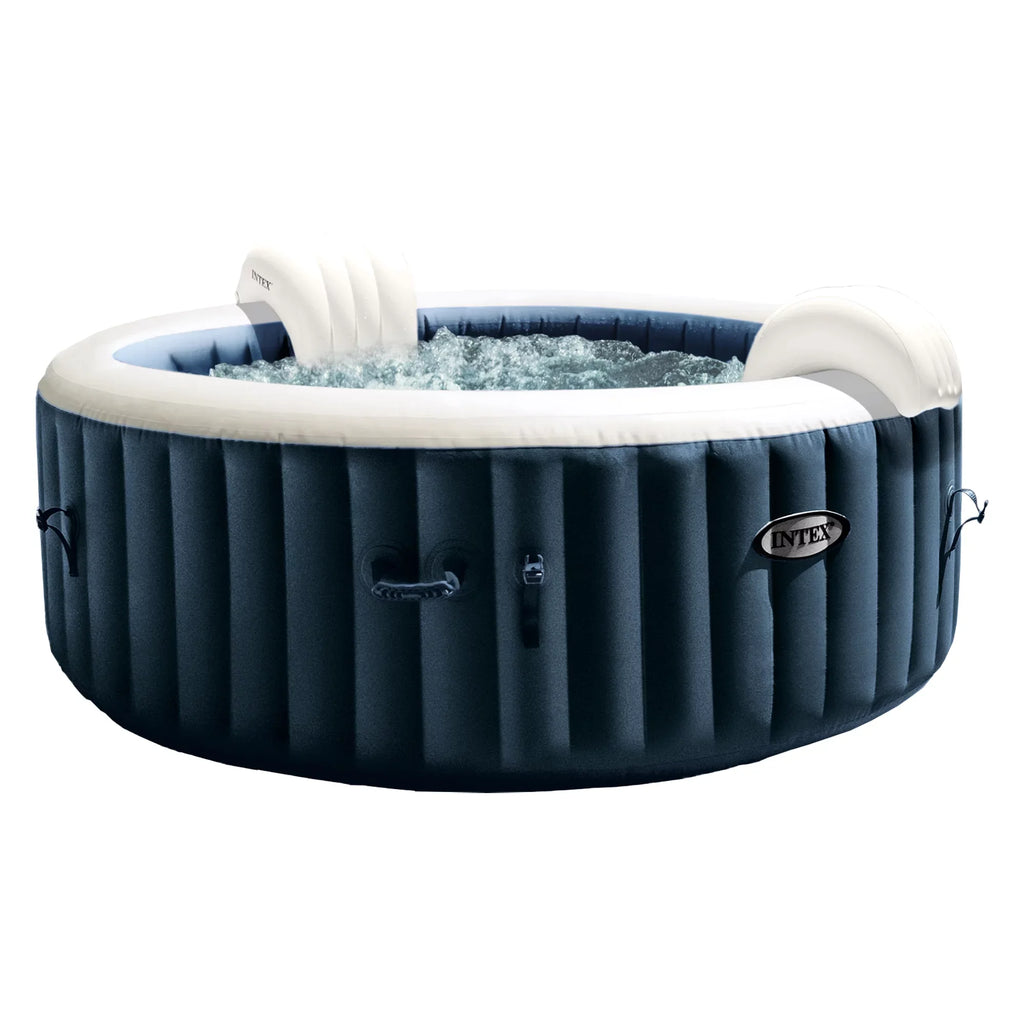 PureSpa 28", Intex w/ Tray Portable Hot Phone Spa Inflatable Tub, 77 x Plus