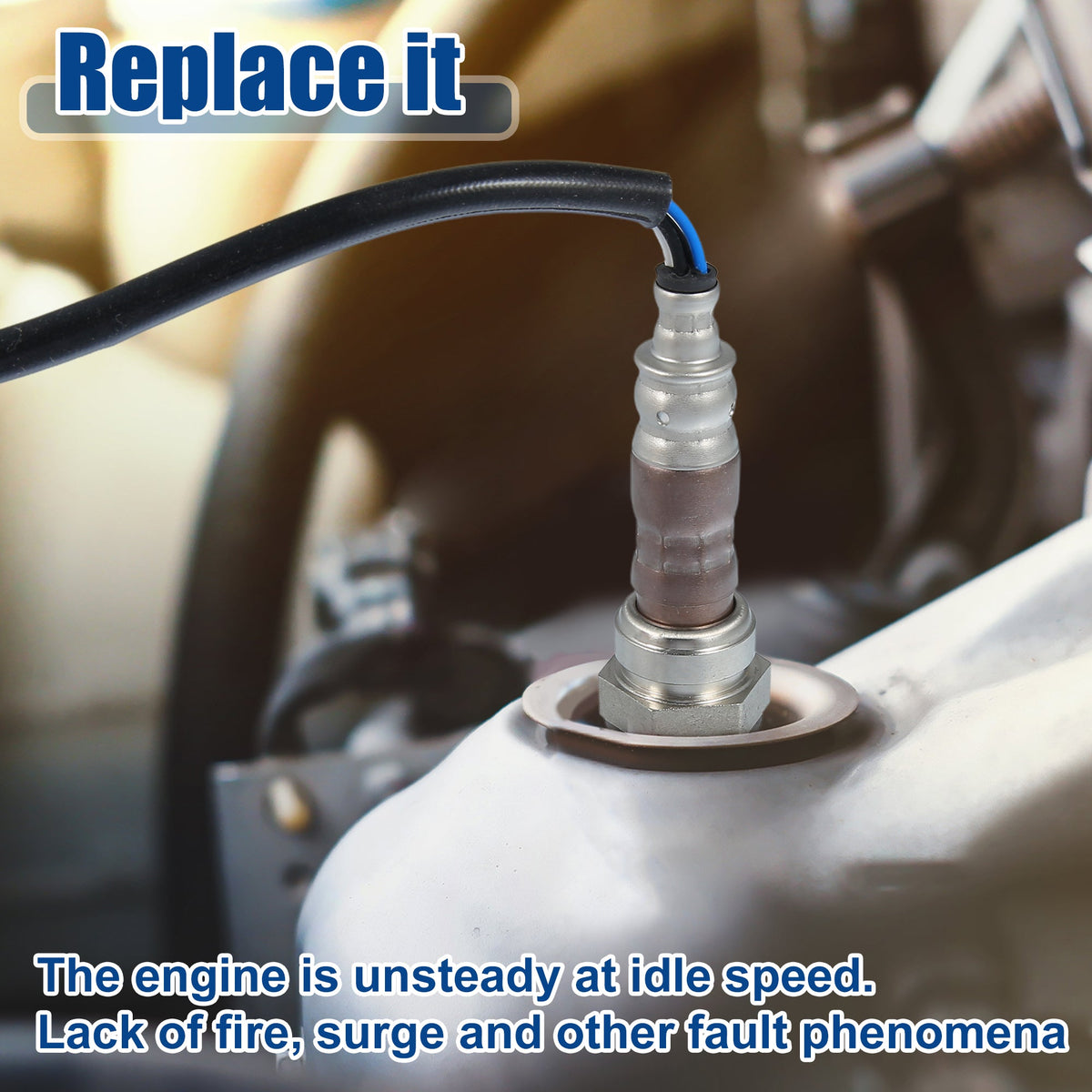 L4 Air - - 2000 3.0L Honda EX Gas Fit for V6 2.3L Ratio Accord Fuel Unique Bargains Sensor Oxygen Gas Replacement Car