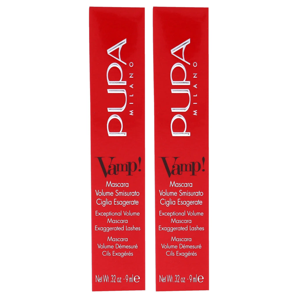 0.32 Pack Vamp! Milano - Mascara Night 300 - 2 oz Deep Mascara of Pupa ,
