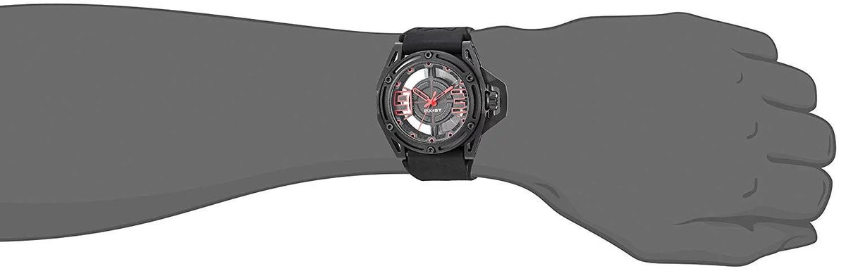 Steel and Color:Black Quartz 2X1-004) Watch, Casual (Model: Stainless Silicone NYC'