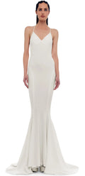 Gown, Mermaid Back Low SNOW US WHITE Kamali Medium/38 Women's Norma