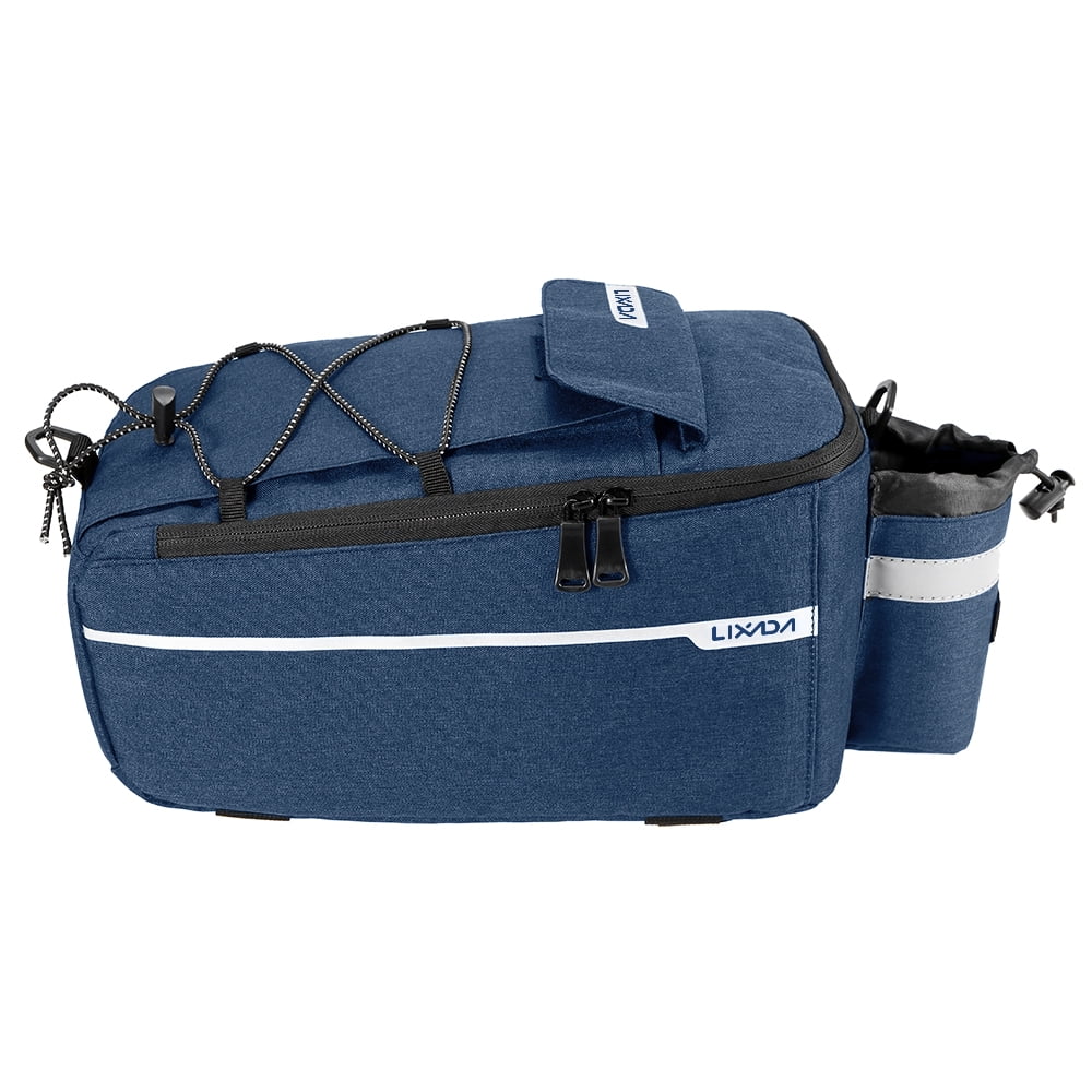 Rack Pannier Rear Bag Insulated Cooler Shoulder Bag Cycling Luggage Reflective Trunk MTB Bag Bag Lixada Bike Storage